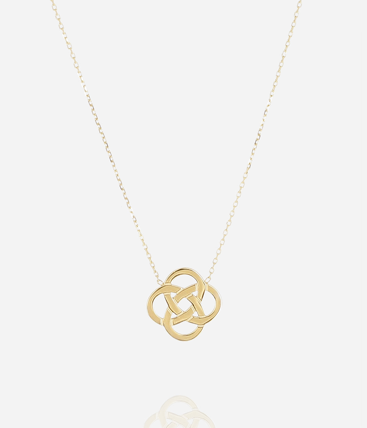Collier Infini (Acier doré)