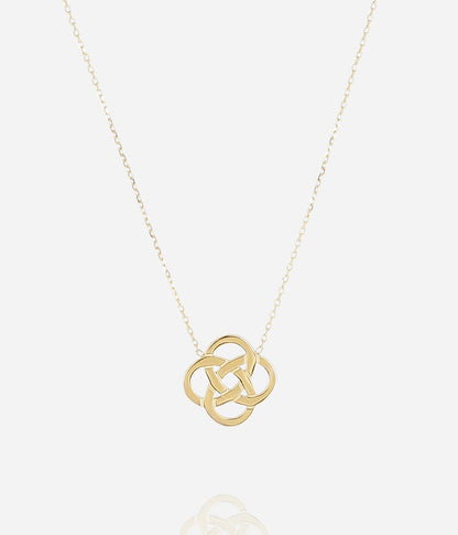 Collier Infini (Acier doré)