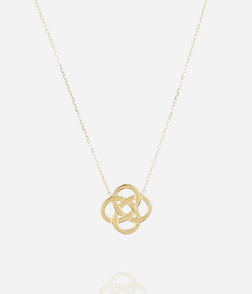 Collier Infini (Acier doré)