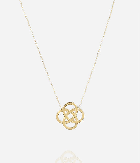 Collier Infini (Acier doré)