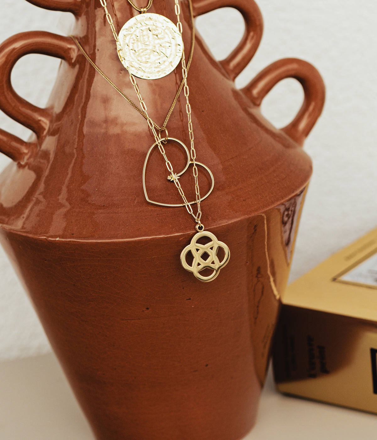 Collier Infini (Acier doré)