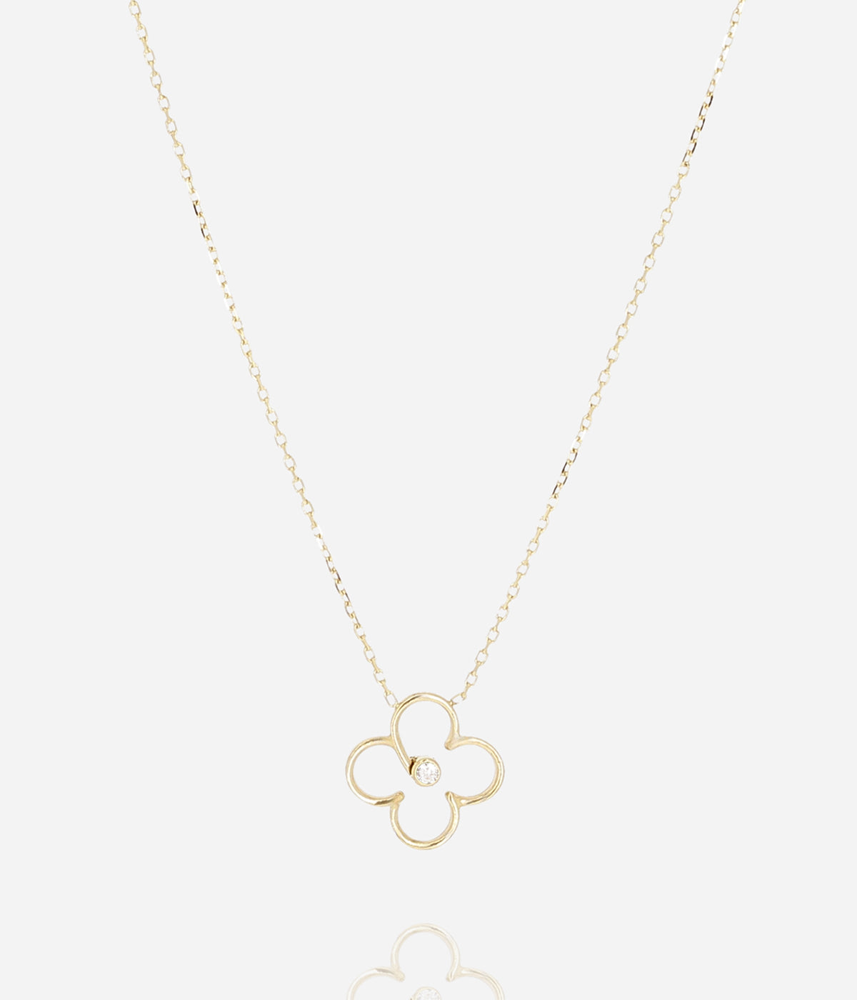 Collier Emilia (Acier doré)