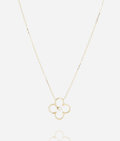 Collier Emilia (Acier doré)