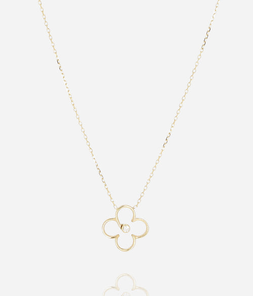 Collier Emilia (Acier doré)