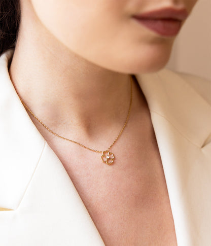 Collier Adone (Acier doré)