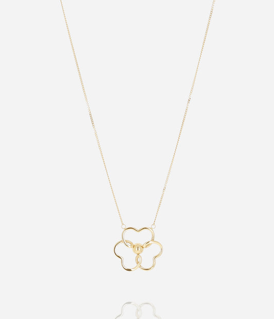 Collier Albino (Acier doré)