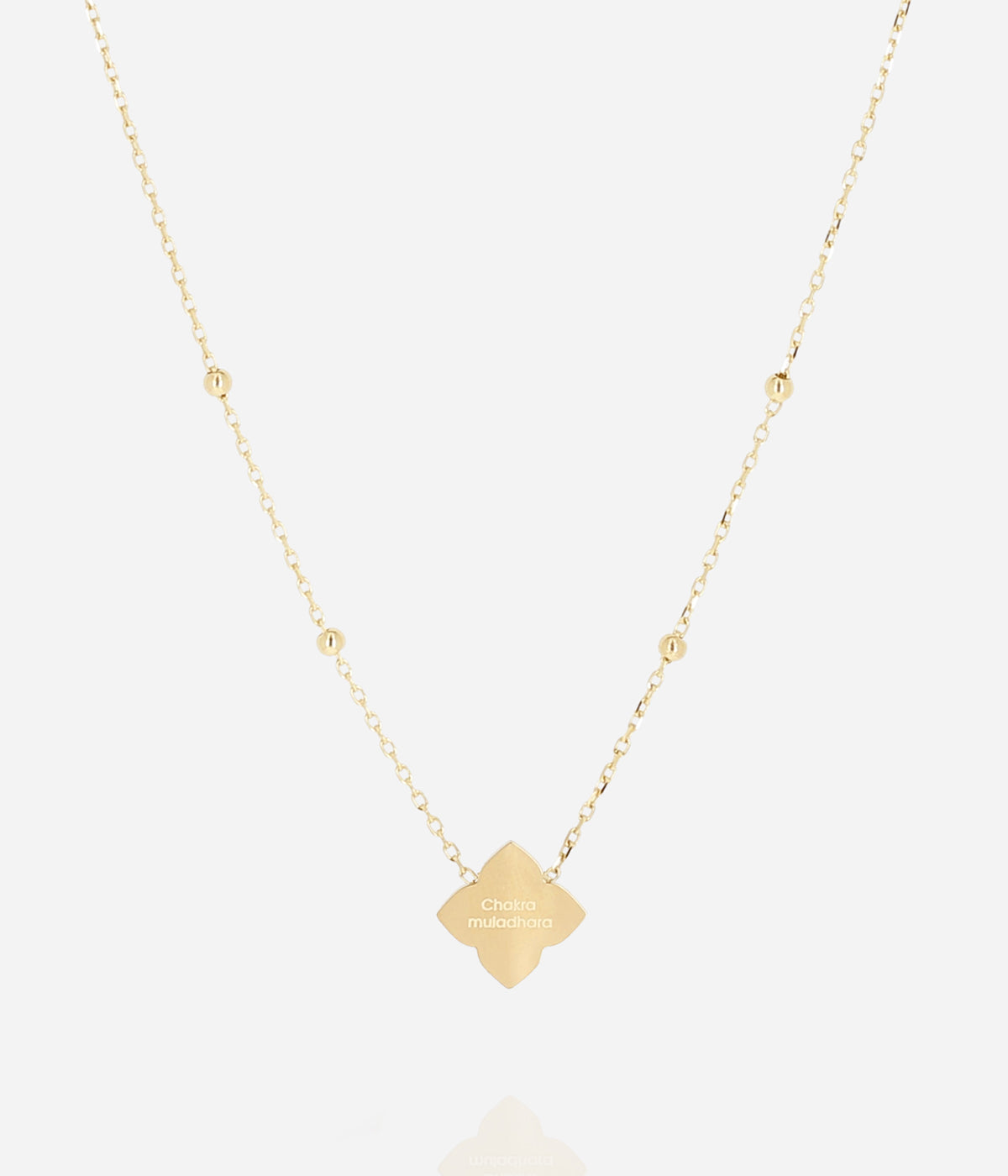 Collier Racine (Acier doré)