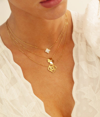 Collier Racine (Acier doré)