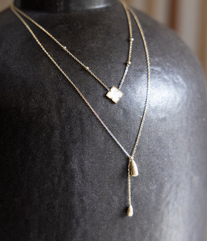 Collier Racine (Acier doré)