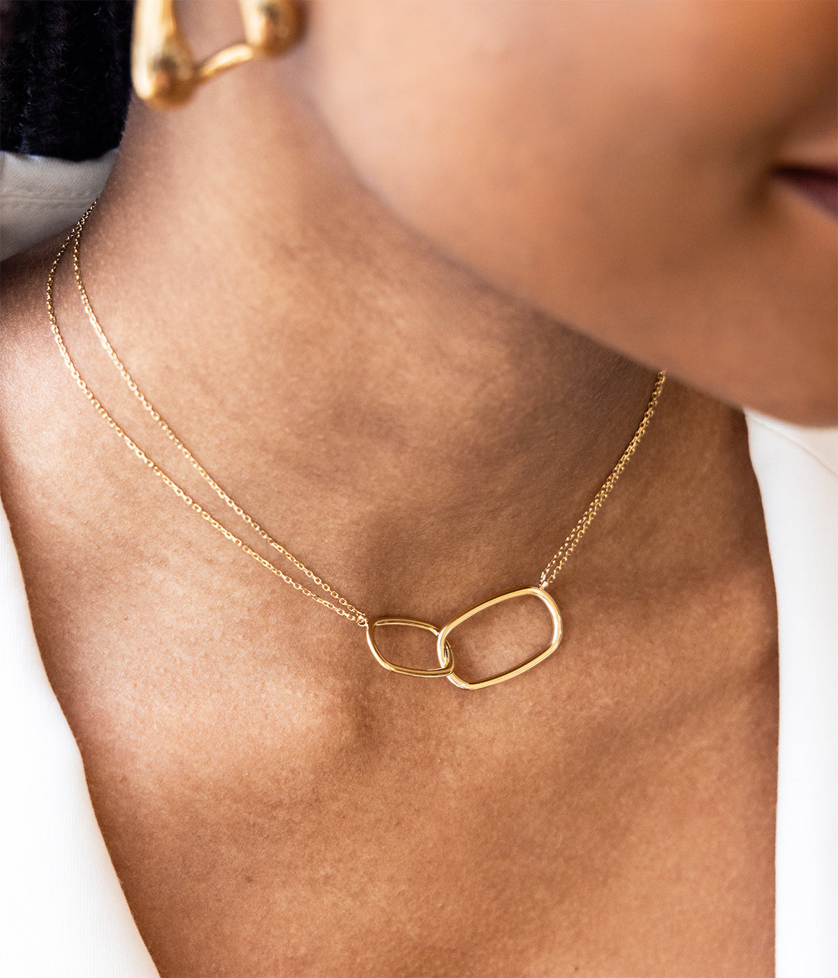 Collier Miro (Acier doré)