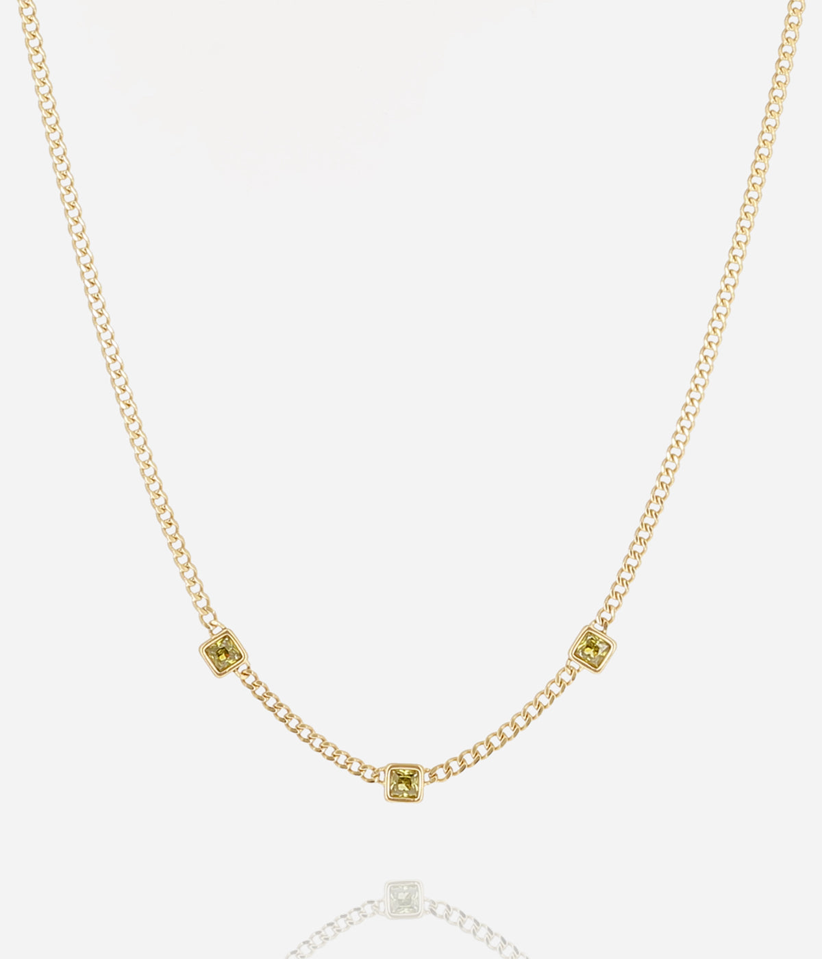 Collier Armel (Acier doré)
