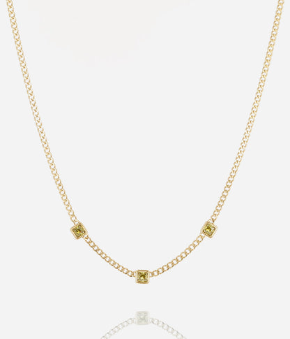 Collier Armel (Acier doré)