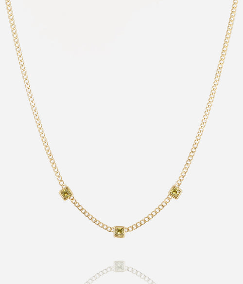 Collier Armel (Acier doré)