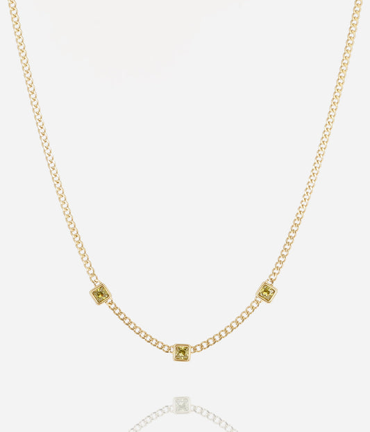 Collier Armel (Acier doré)
