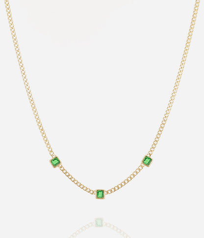 Collier Armel (Acier doré)