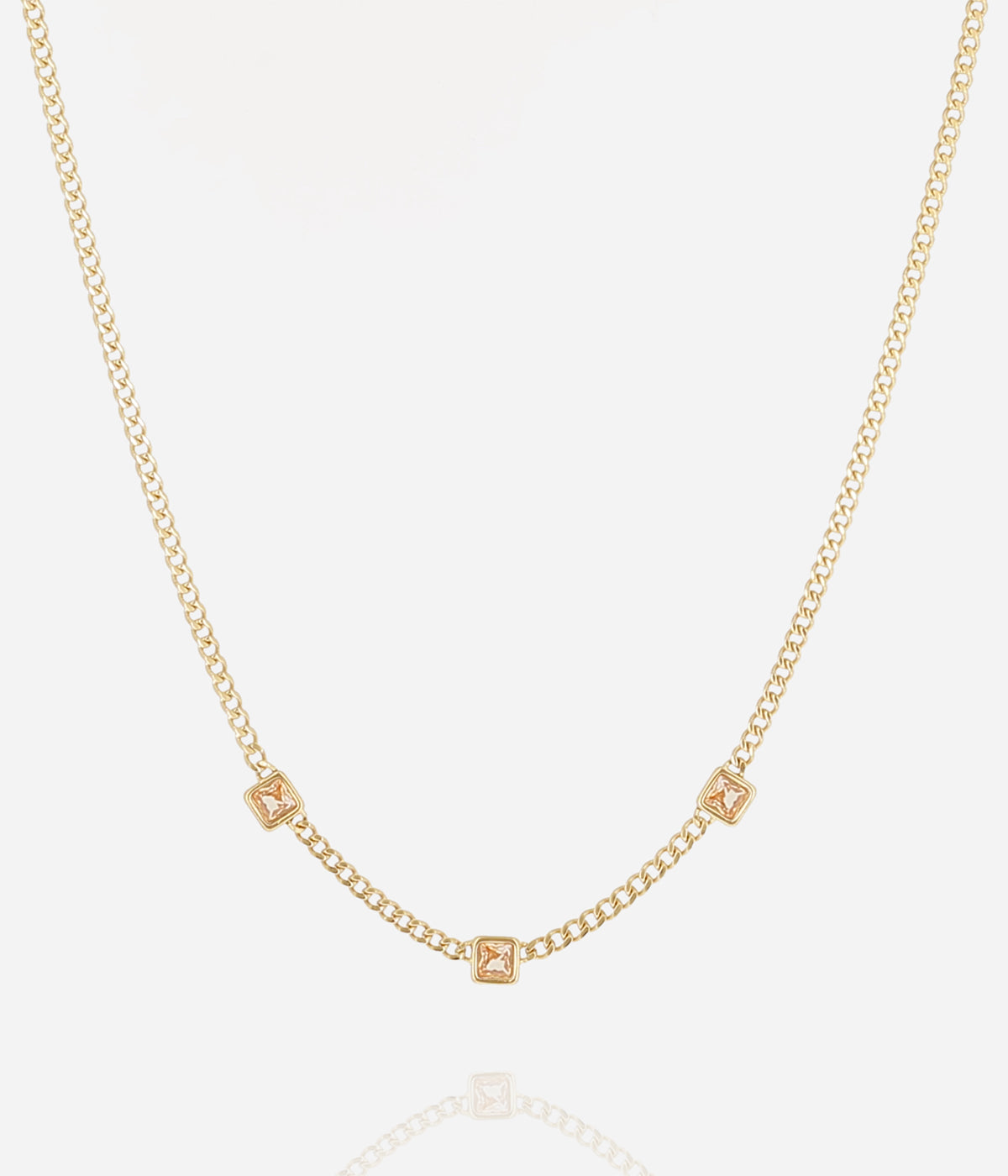 Collier Armel (Acier doré)
