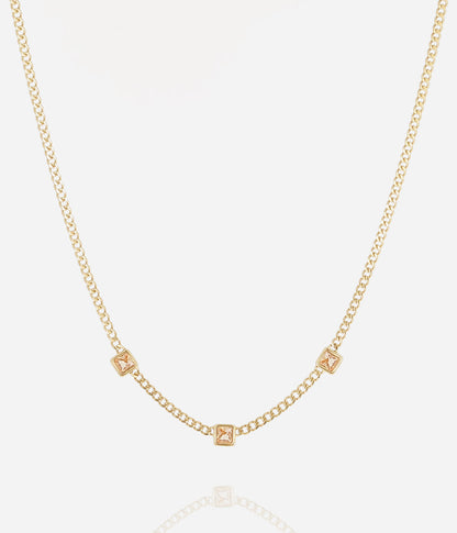 Collier Armel (Acier doré)