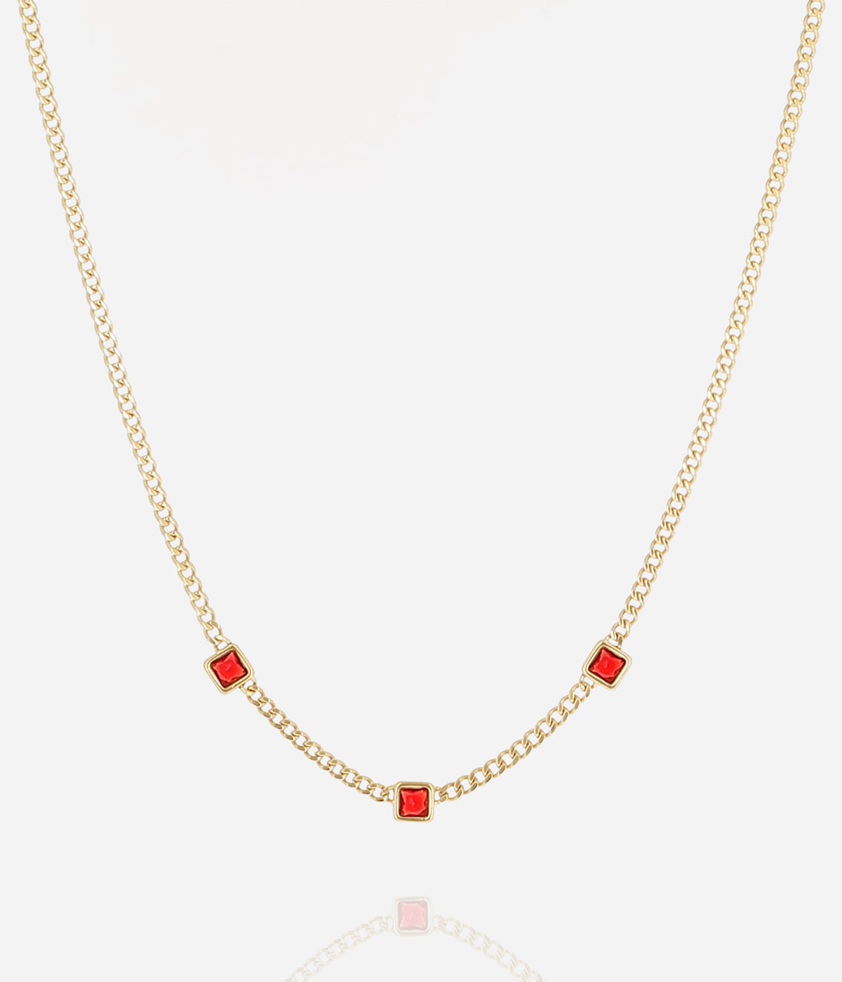 Collier Armel (Acier doré)