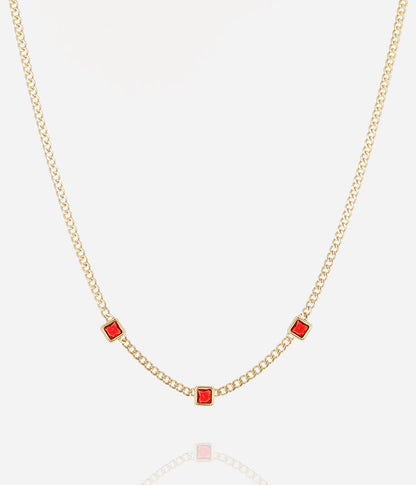 Collier Armel (Acier doré)