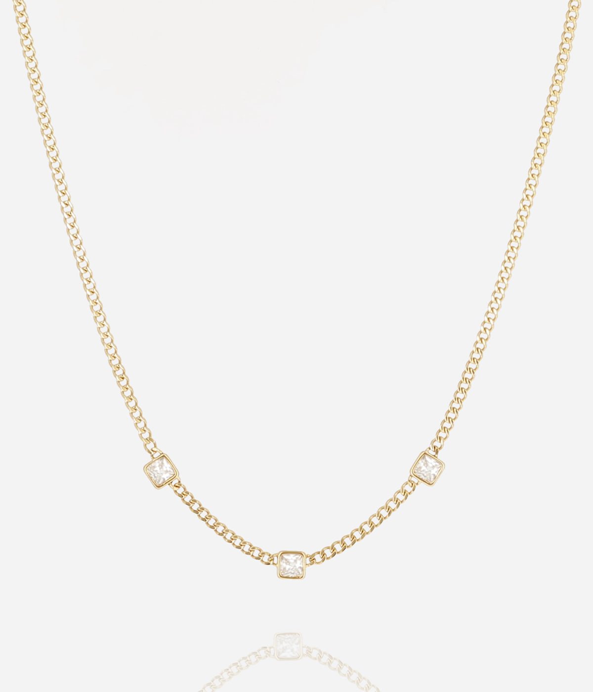 Collier Armel (Acier doré)