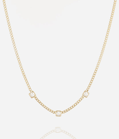 Collier Armel (Acier doré)