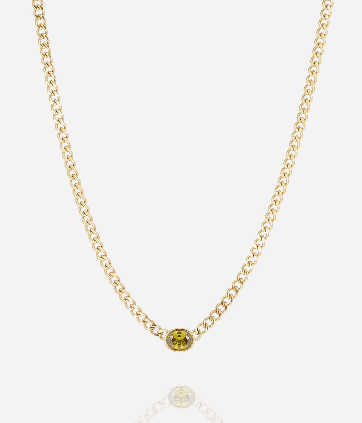 Collier Grazia (Acier doré)