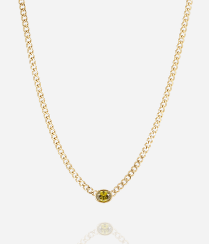 Collier Grazia (Acier doré)