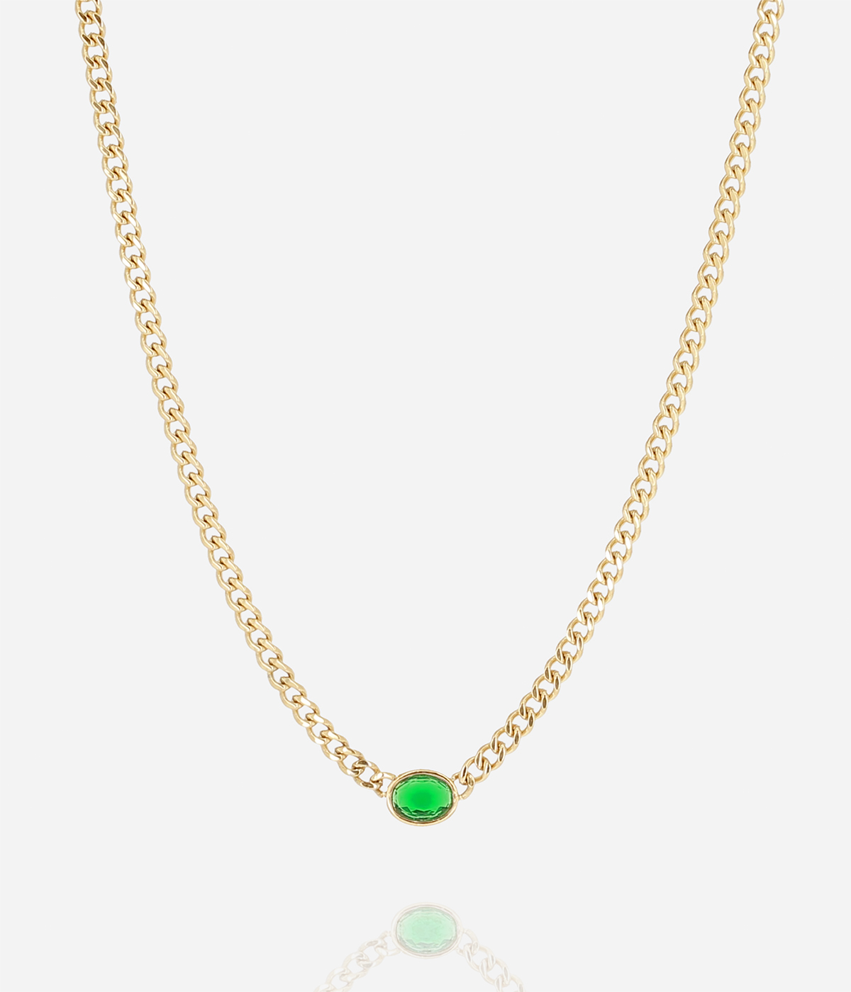 Collier Grazia (Acier doré)