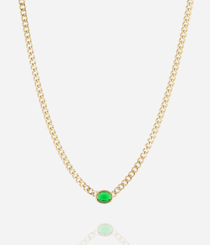 Collier Grazia (Acier doré)