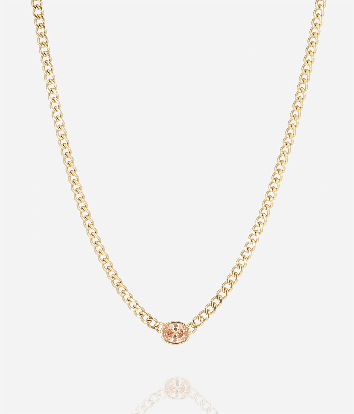 Collier Grazia (Acier doré)