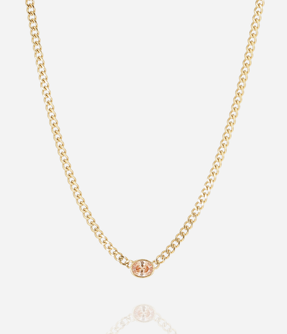 Collier Grazia (Acier doré)