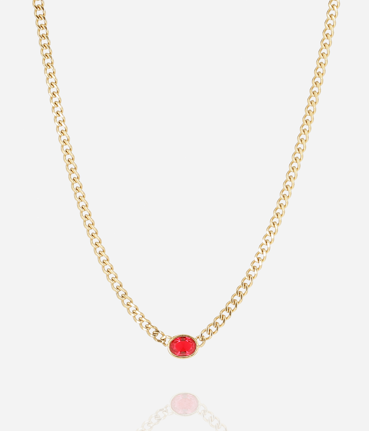 Collier Grazia (Acier doré)