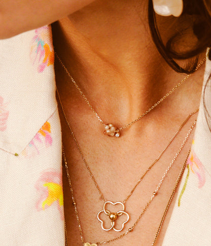 Collier Bacca (Acier doré)