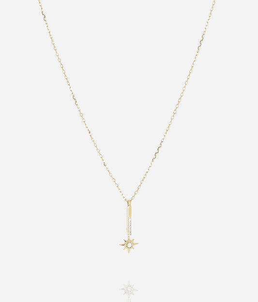 Collier Dispara (Acier doré)