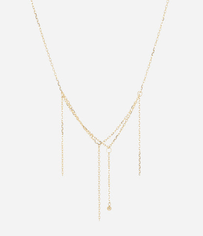 Collier Sesto (Acier doré)