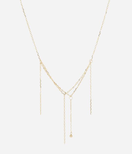 Collier Sesto (Acier doré)