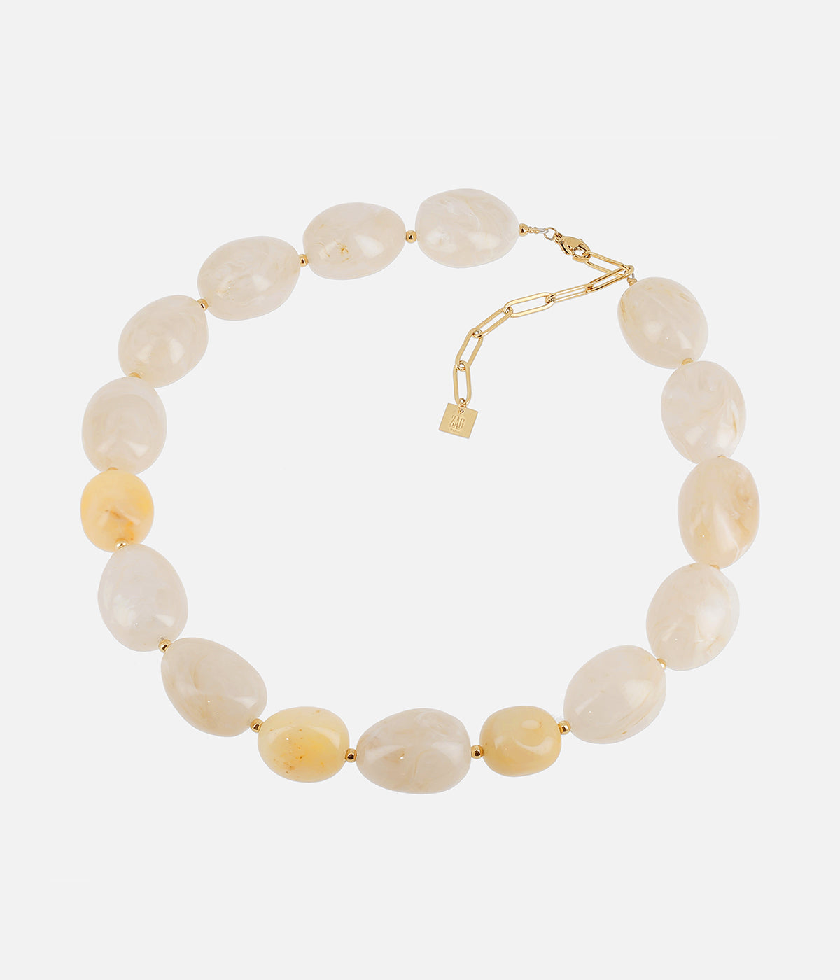 Collier Tatiana (Acier doré)
