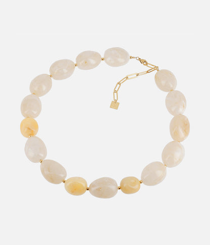 Collier Tatiana (Acier doré)