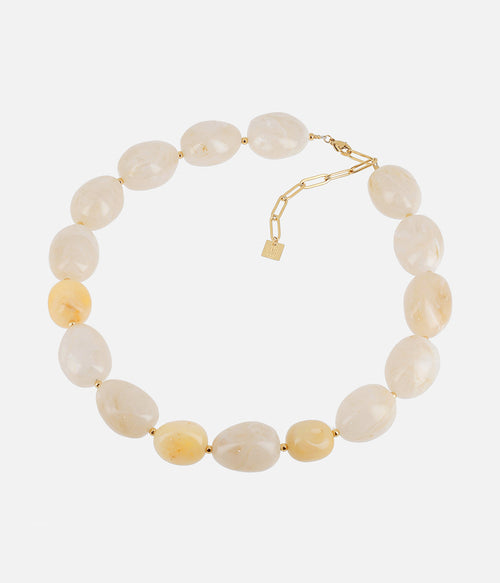 Collier Tatiana (Acier doré)