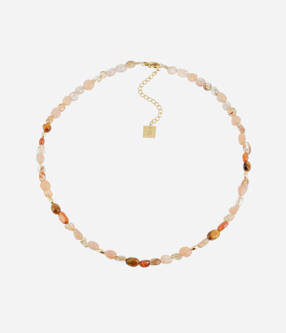 Collier Mariette (Acier doré)