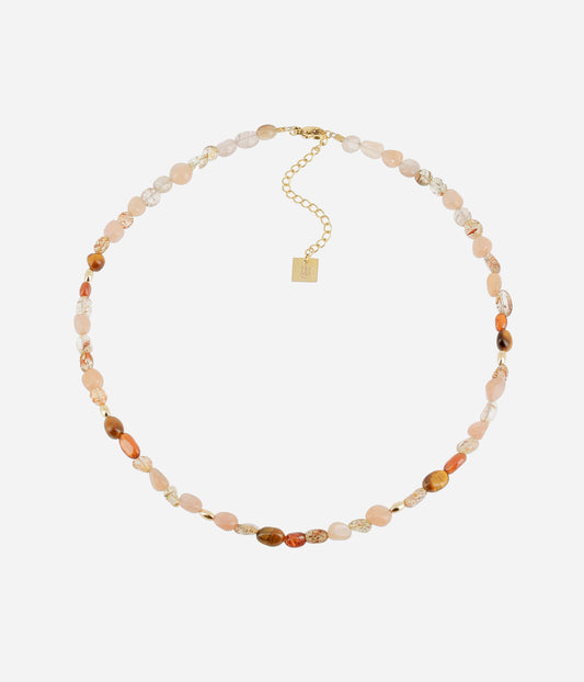 Collier Mariette (Acier doré)