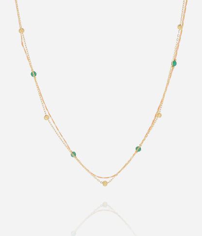 Collier Opiter (Acier doré)