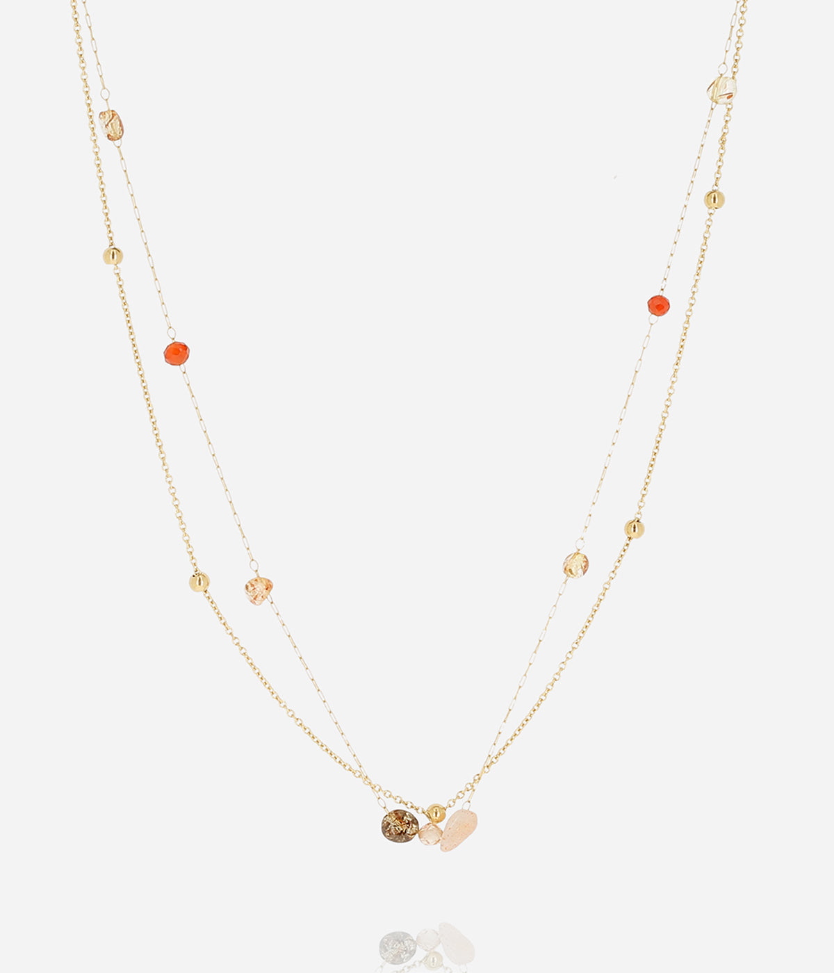 Collier Bagi (Acier doré)
