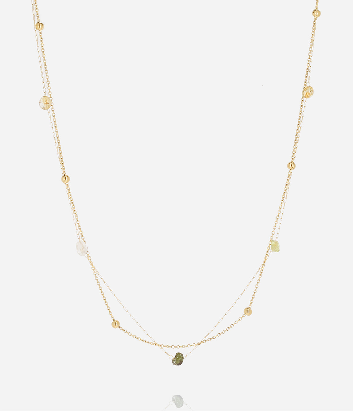 Collier Bagi (Acier doré)