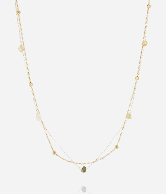 Collier Bagi (Acier doré)