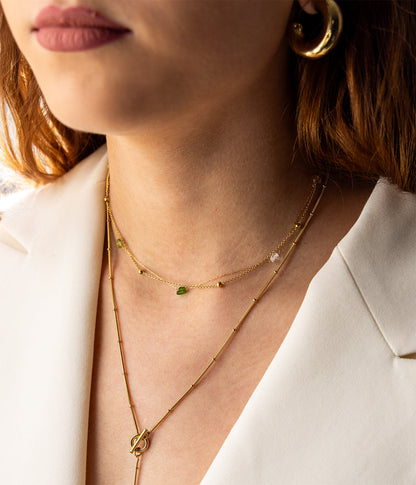 Collier Bagi (Acier doré)
