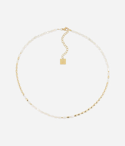 Collier Poeiti (Acier doré)