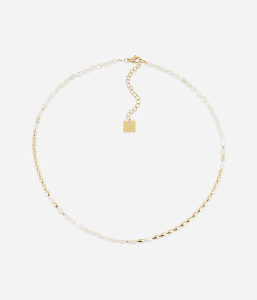 Collier Poeiti (Acier doré)