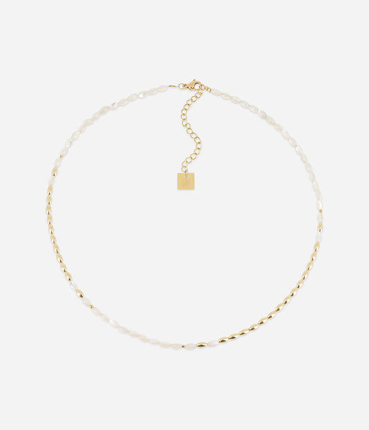 Collier Poeiti (Acier doré)