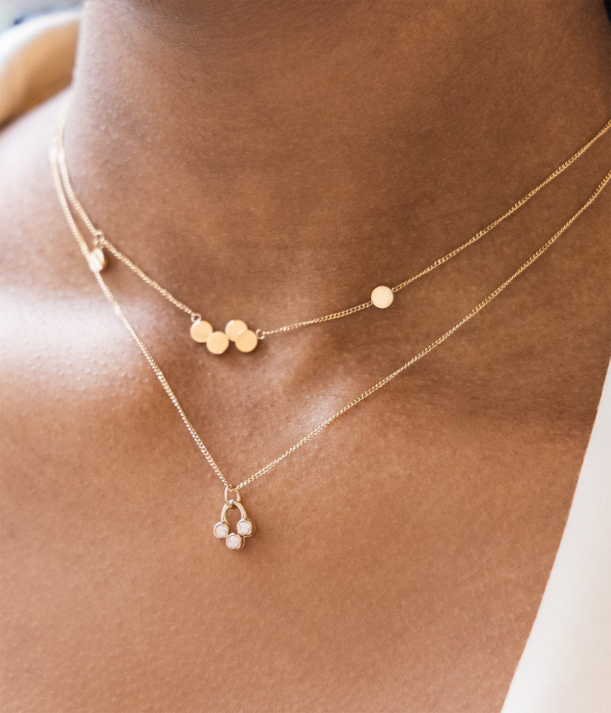 Collier Rossi (Acier doré)